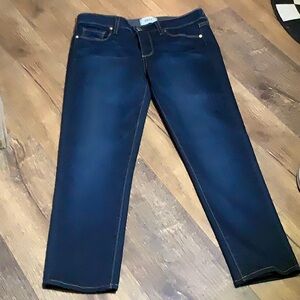 Paige jeans dark blue size 30 skyline skinny inseam 27